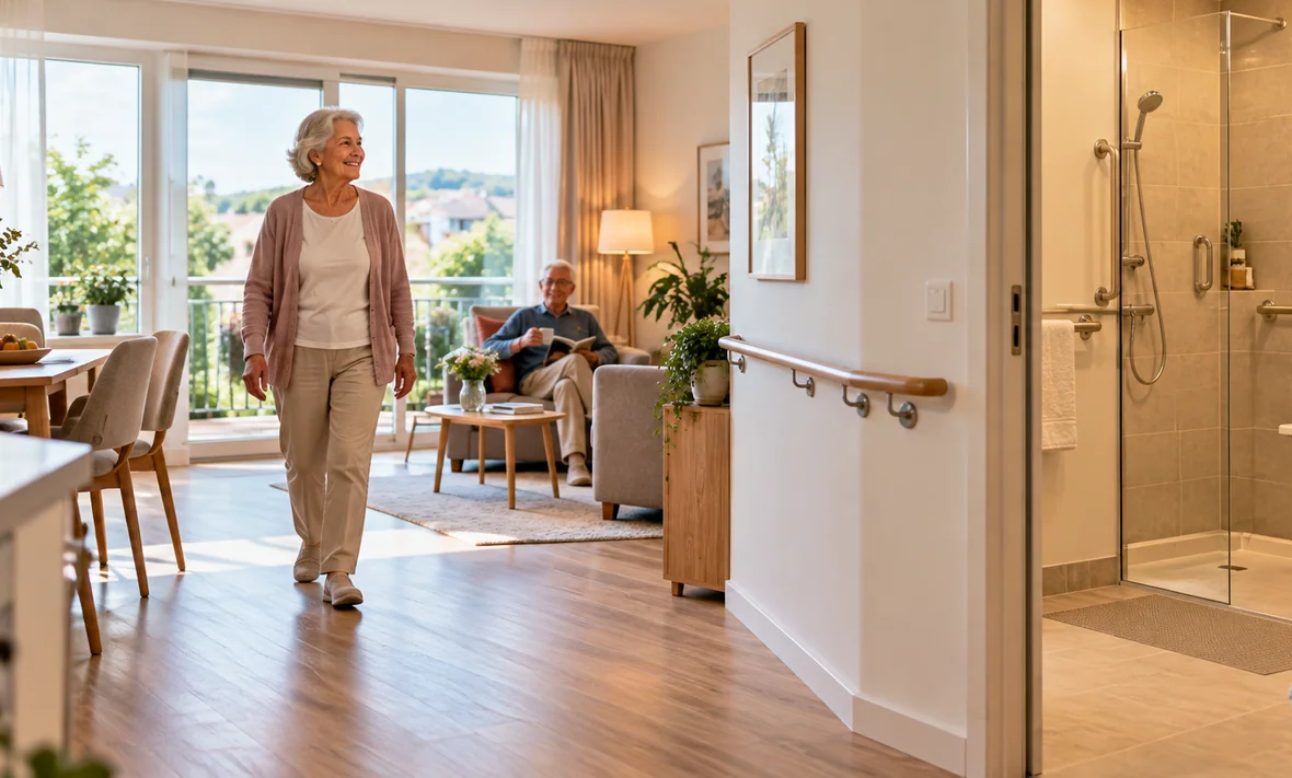 Adapted detached homes for older adults: staying independent in a house