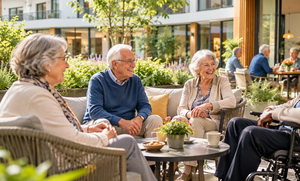Vivre à plusieurs seniors sous un même toit
