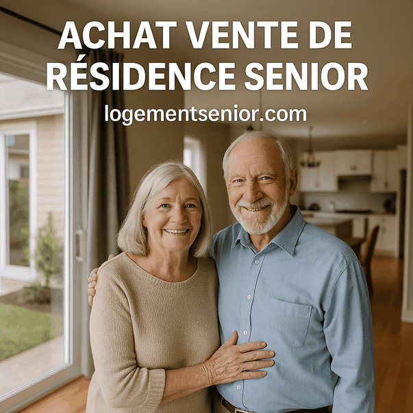 ACHAT VENTE DE RÉSIDENCE SENIOR