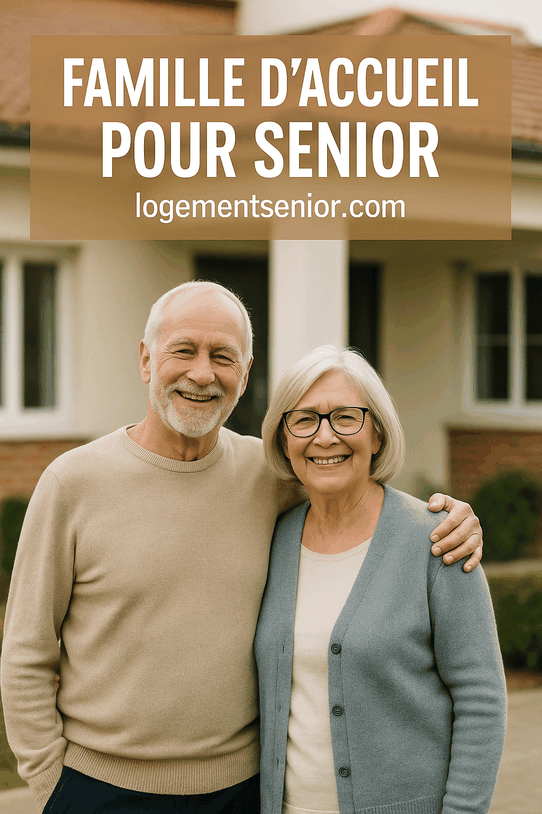 FAMILLE D'ACCUEIL POUR SENIOR
